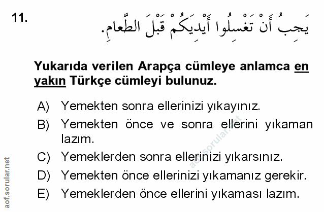Soru 11
