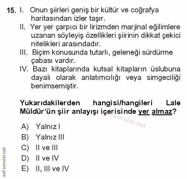 Soru 15