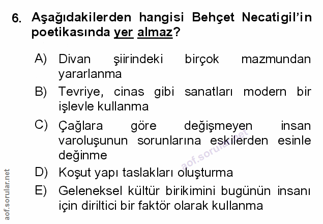 Soru 6