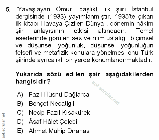 Soru 5