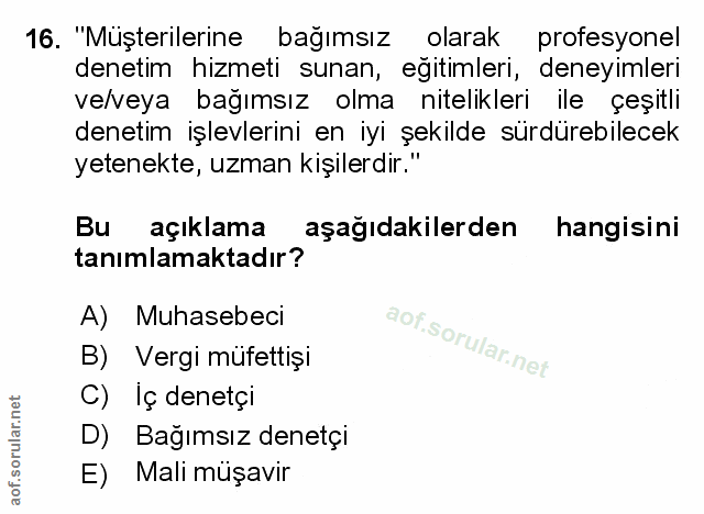 Soru 16