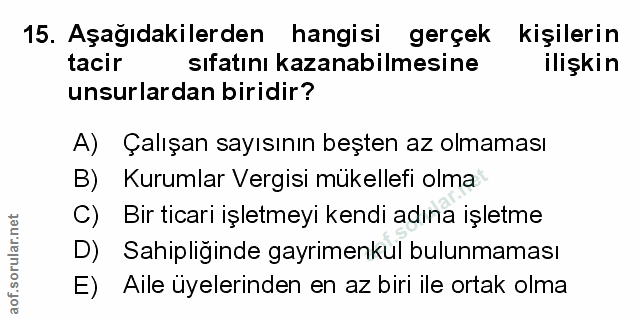 Soru 15