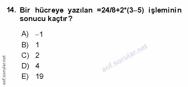 Soru 14