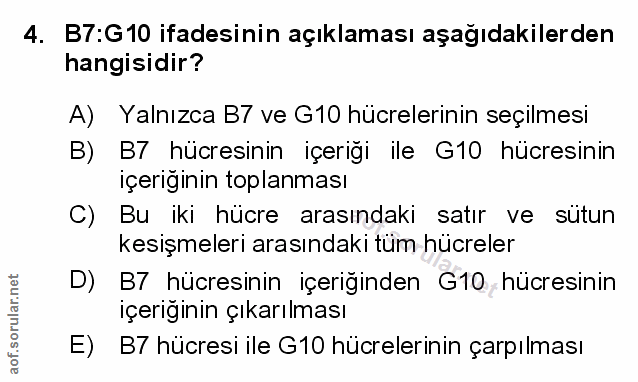 Soru 4