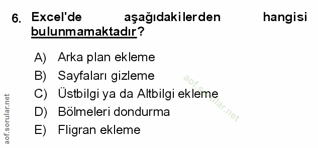 Soru 6
