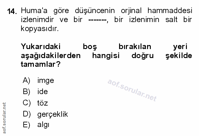 Soru 14