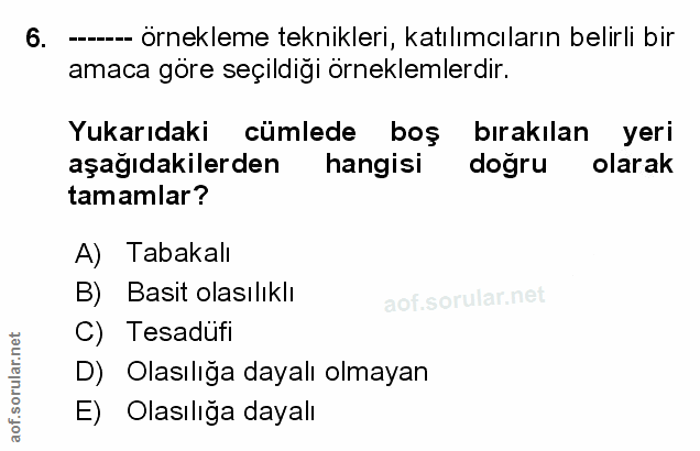 Soru 6