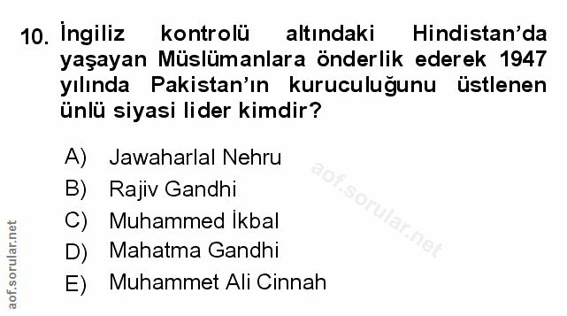 Soru 10