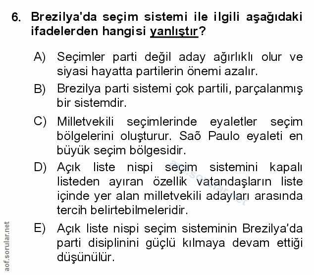Soru 6