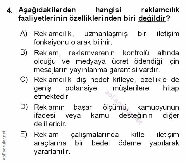 Soru 4