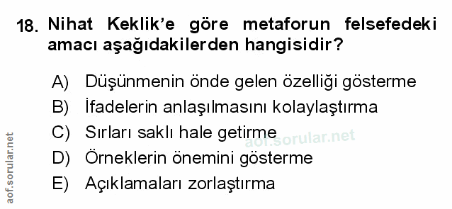 Soru 18
