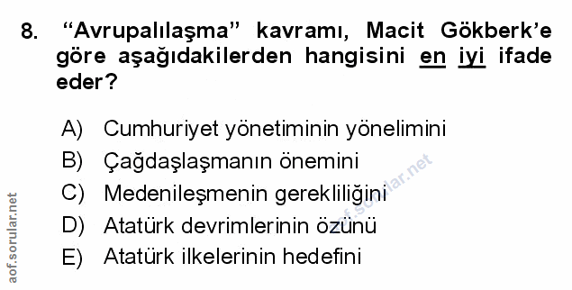 Soru 8