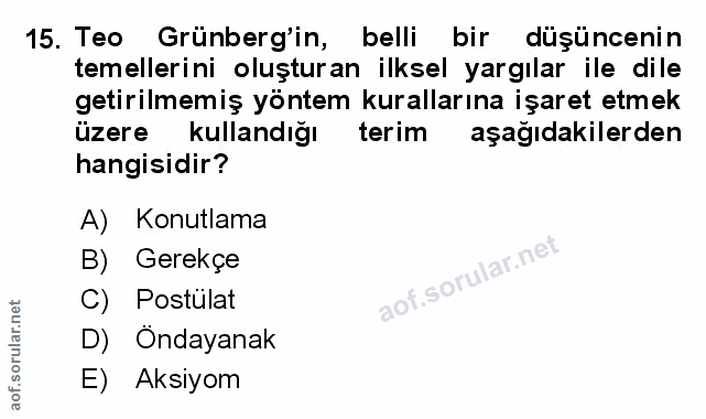 Soru 15