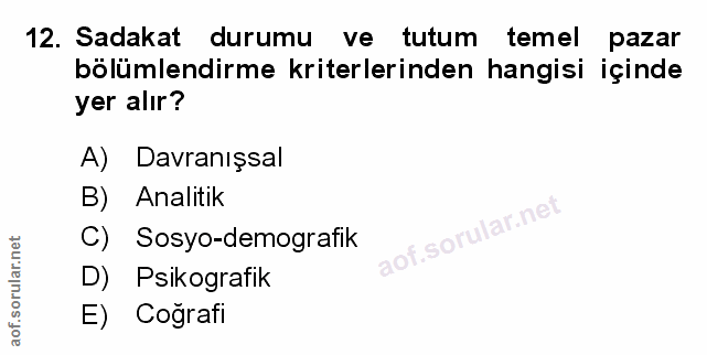 Soru 12