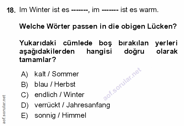 Soru 18