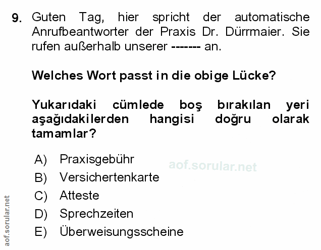 Soru 9