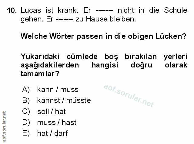 Soru 10