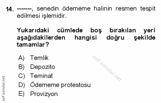 Soru 14