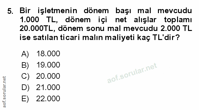Soru 5