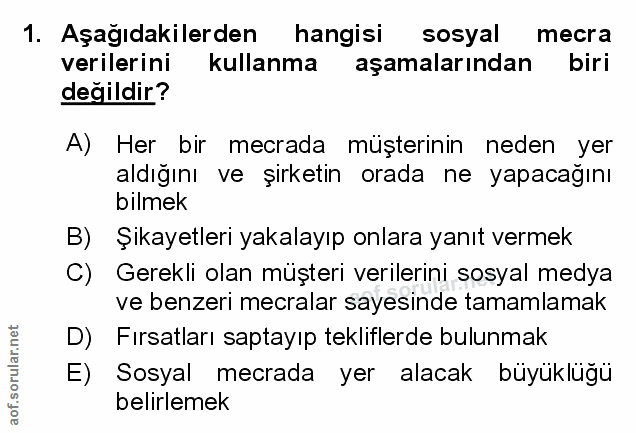 Soru 1