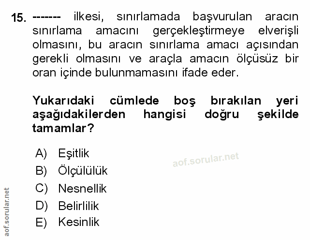 Soru 15