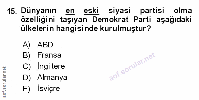 Soru 15