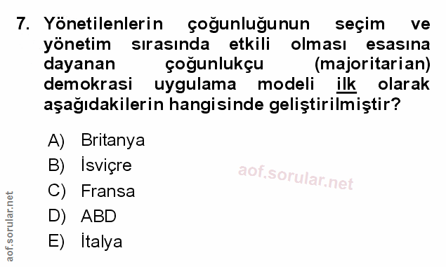 Soru 7