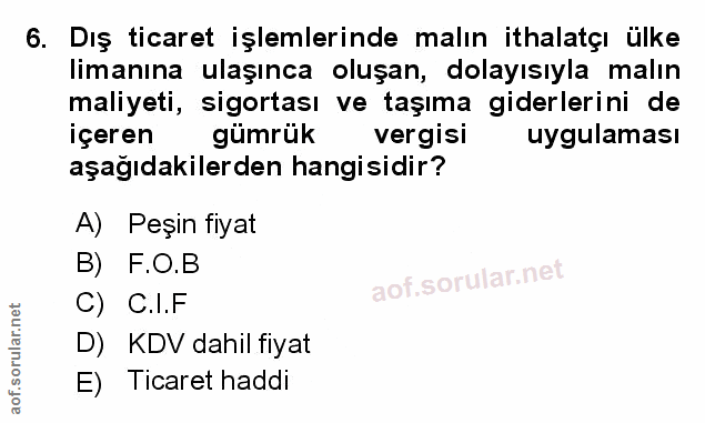 Soru 6