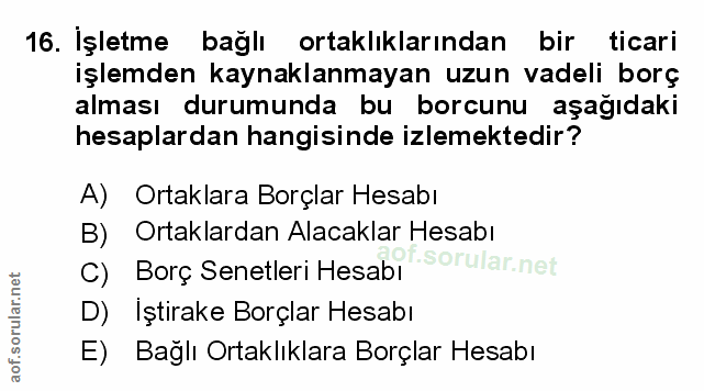 Soru 16
