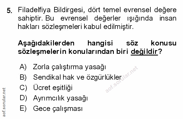 Soru 5
