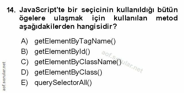 Soru 14