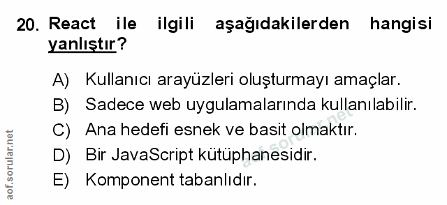 Soru 20
