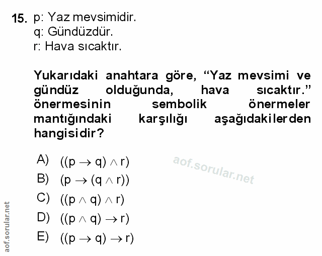 Soru 15