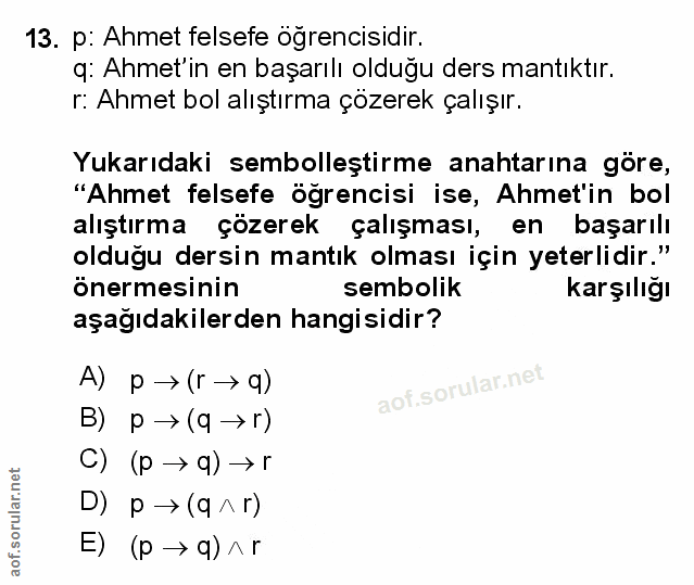 Soru 13