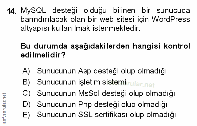 Soru 14