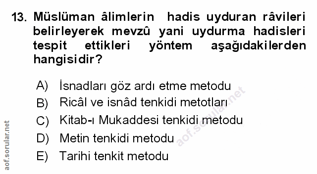 Soru 13