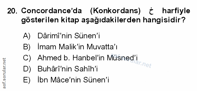 Soru 20