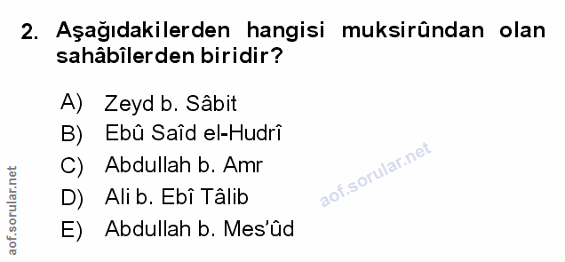 Soru 2