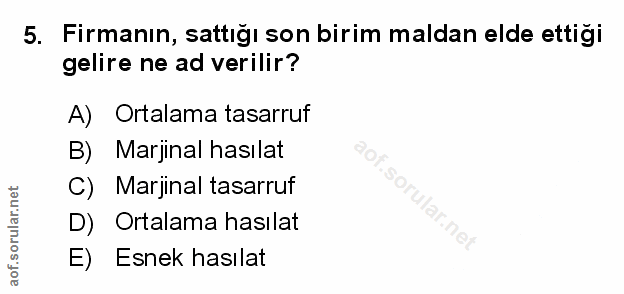 Soru 5
