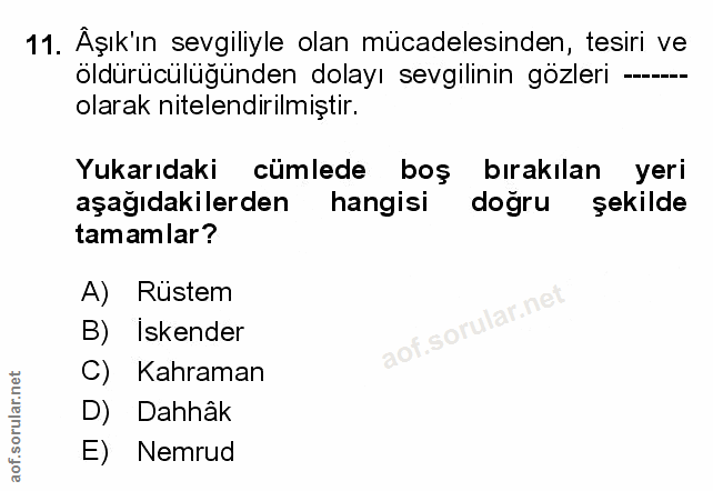 Soru 11
