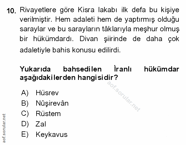 Soru 10