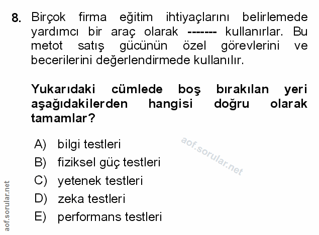Soru 8