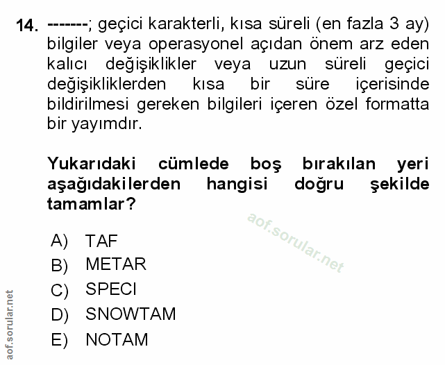 Soru 14