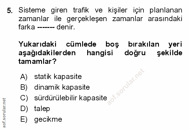 Soru 5