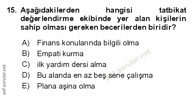 Soru 15
