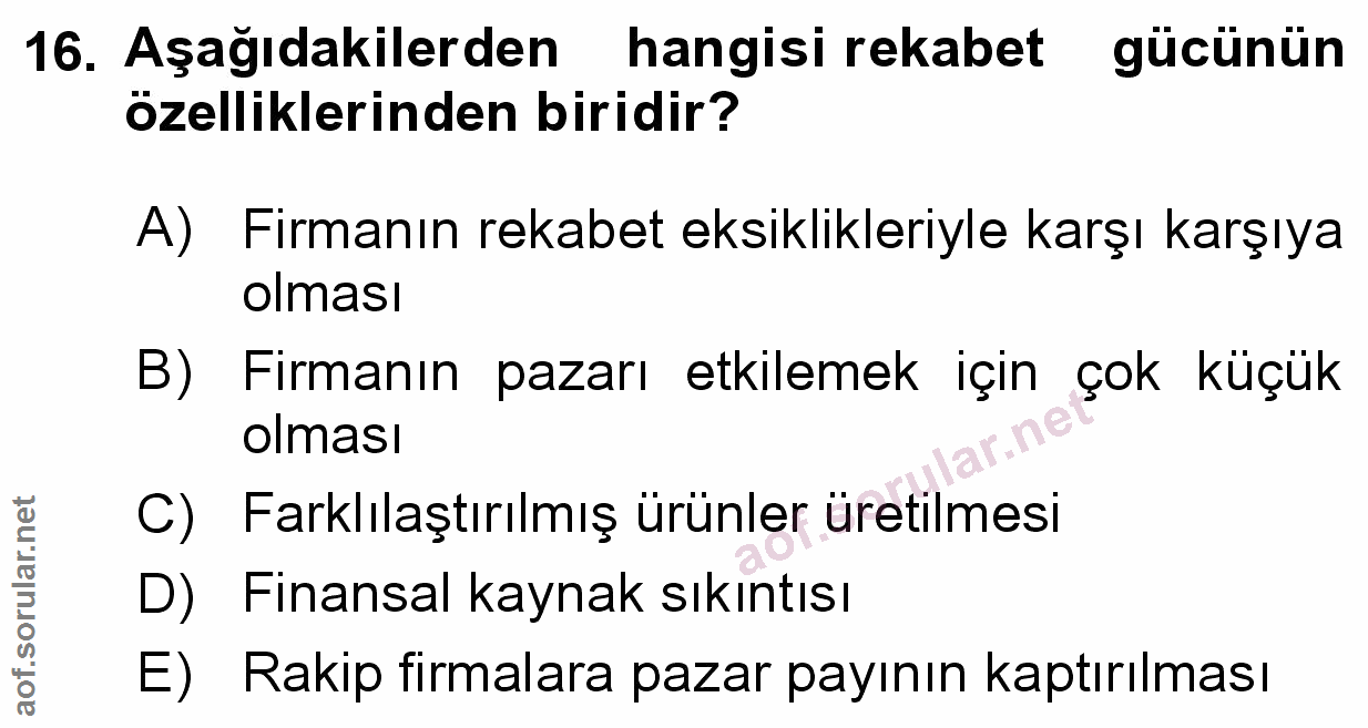 Soru 16