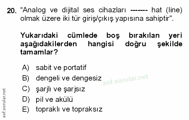 Soru 20
