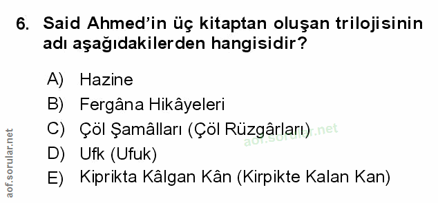 Soru 6