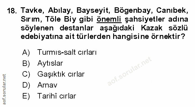 Soru 18