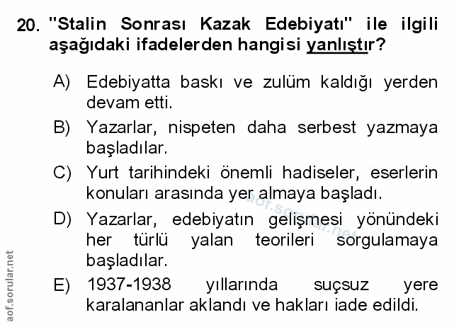 Soru 20